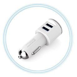 شارژر فندکی الدینیو مدل DL-C29 به همراه کابل تبدیل microUSB