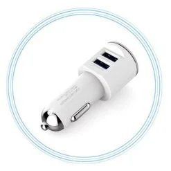 شارژر فندکی الدینیو مدل DL-C29 به همراه کابل تبدیل microUSB