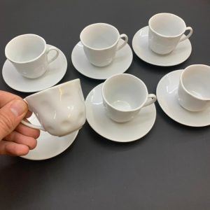 ست فنجان و نعلبکی 12 پارچه مدل WIT-3 کد SHR 646