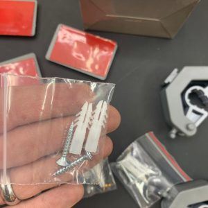 گیره نگهدارنده جارو و تی اسلایت هوس مدل HLDR-TRKY کد SHR 800 بسته 3 عددی