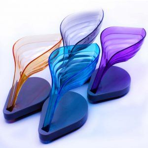 جا صابونی طرح گلبرگ مدل H109