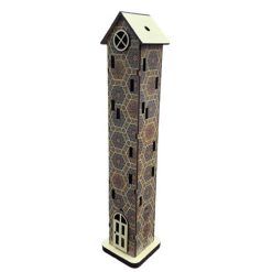 جای عود ستارو مدل خانه طرح خاتم کد SHR 589