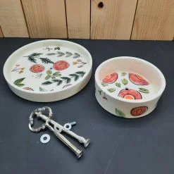 شیرینی خوری مدل CRMC-FRUT-LEAVES کد SHR 842