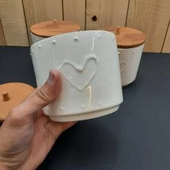 ظرف نگهدارنده مدل Prominent Heart کد SHR 2020 مجموعه 3 عددی