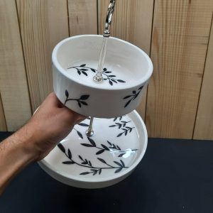 شیرینی خوری مدل LEAVES کد SHR 841