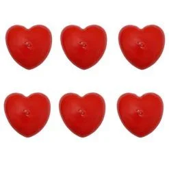 شمع مدل HEART کد SHR 835 بسته 6 عددی