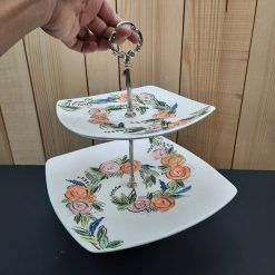 شیرینی خوری مدل CRMC-FLOWERS کد SHR 844