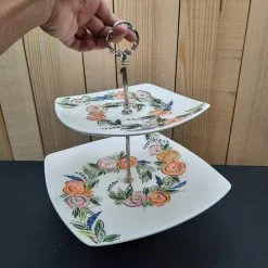 شیرینی خوری مدل CRMC-FLOWERS کد SHR 844