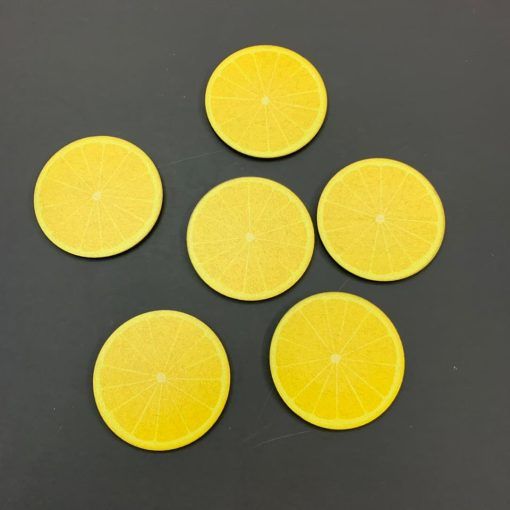 سینی مدل LEMON کد SHR 862 به همراه زیر قابلمه و زیر لیوانی