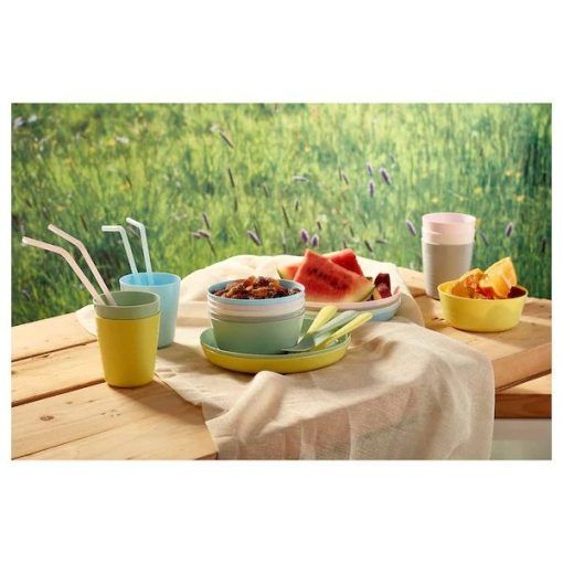 قاشق کودک ایکیا مدل A-21458 مجموعه 4 عددی