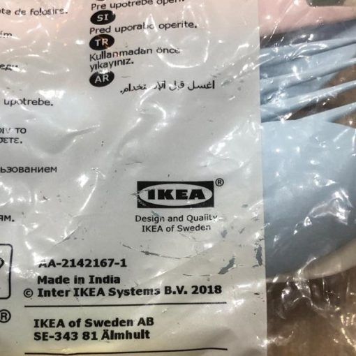 قاشق و چنگال کودک ایکیا کد KALAS18 بسته 18 عددی