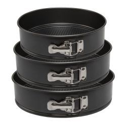 قالب کیک کمربندی پرانی مدل Black Cake-مجموعه 3 عددی