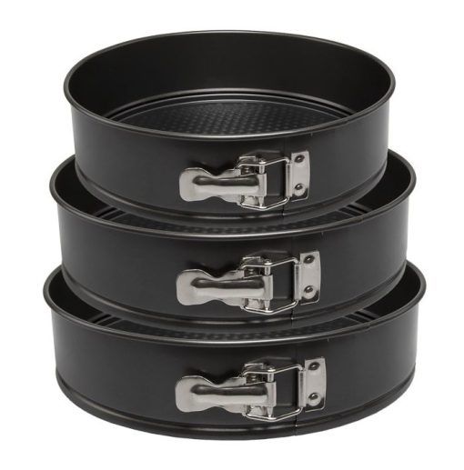 قالب کیک کمربندی پرانی مدل Black Cake-مجموعه 3 عددی