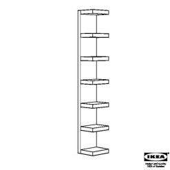 طبقه ایکیا مدل LACK