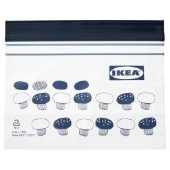 کیسه زیپ دار ایکیا مدل ISTAD کد 605.255.28 بسته 25 عددی