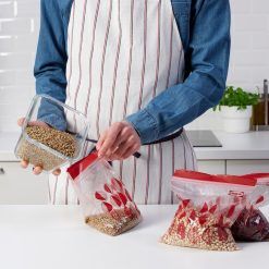 کیسه زیپ دار ایکیا مدل ISTAD کد 005.255.31 بسته 25 عددی